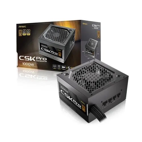 Antec CSK 1000 PRO 1000W 80+ Bronze Semi-Modular ATX 3.1 Power Supply